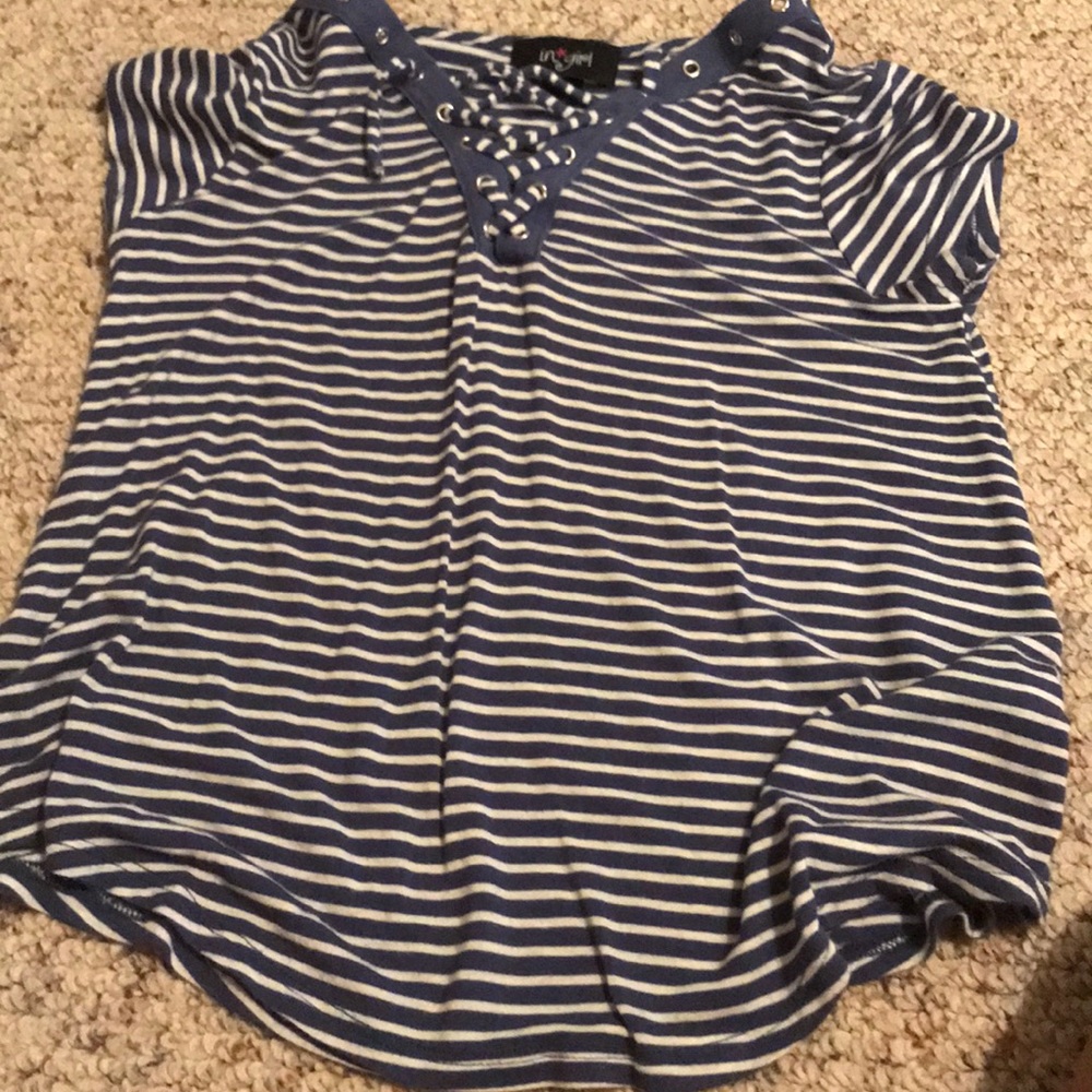 In girl blouse